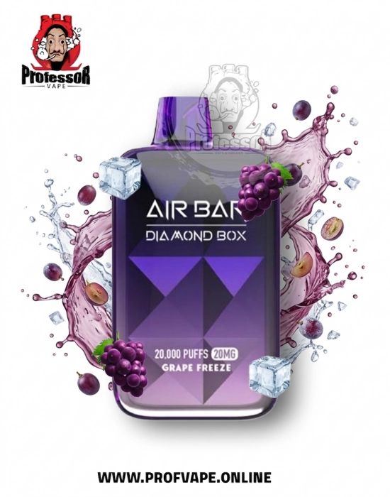 Air bar Disposable (20000 puffs) grape ice - in saudi arabia