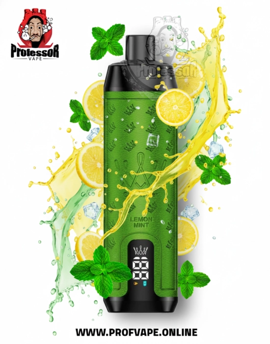 Al Fakher crown bar sound Disposable (12000 puffs) lemon mint