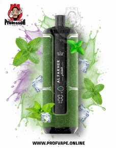 Al Fakher crown bar Disposable (9000 puffs) lush ice