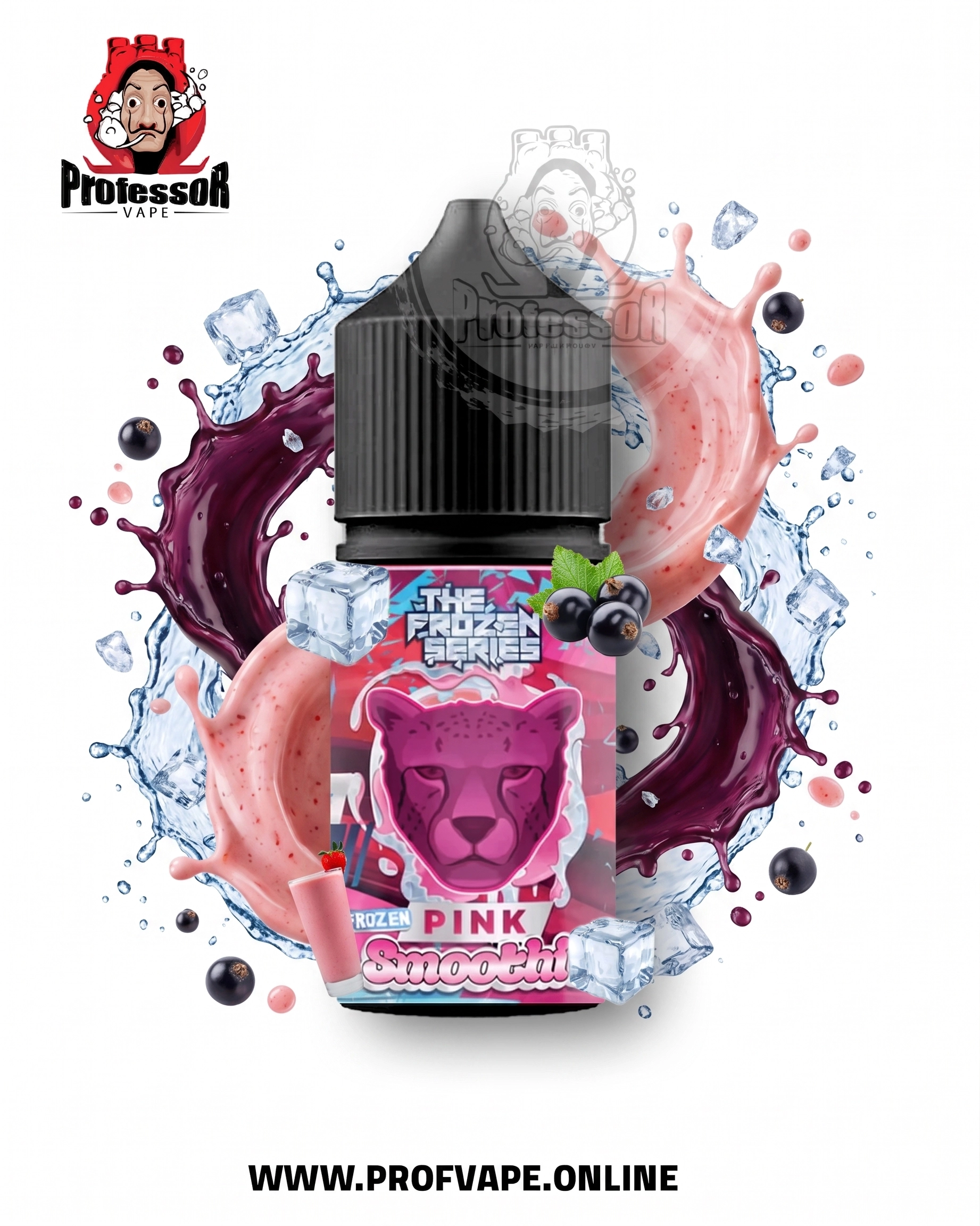 elfthc - pink panther - disposable vape - 2g Dr Smoothie Ice 30ml – Salt Nicotine Flavor::Frozen Juicy Strawberry 70k vape All-in-One Vaporizer limited edition