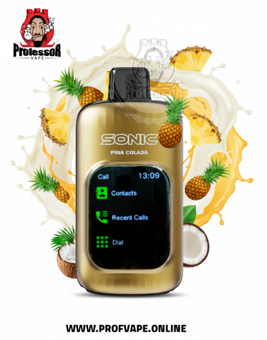 Sonic screen Disposable (20000puffs) pina colada Sonic screen Disposable (20000puffs) pina colada