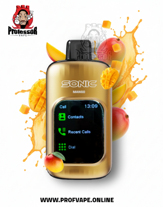 Sonic screen Disposable (20000puffs) mango Sonic screen Disposable (20000puffs) mango