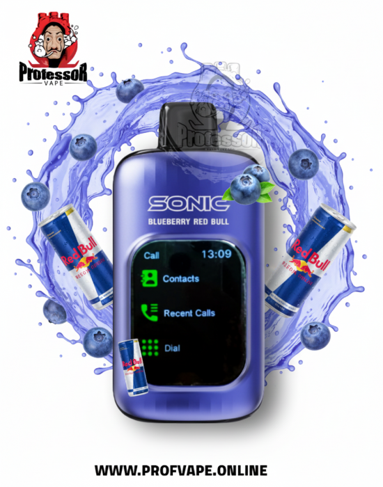 Sonic screen Disposable (20000puffs) blueberry redbull Sonic screen Disposable (20000puffs) blueberry redbull