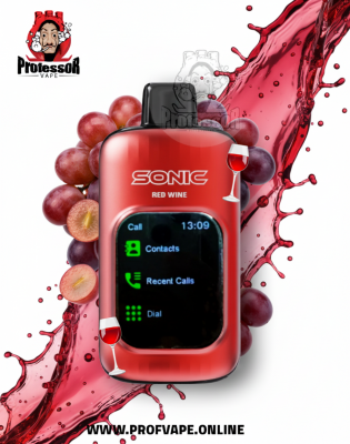 Sonic screen Disposable (20000puffs) red wine
