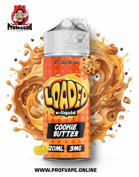Loaded Cookie Butter 3mg 120ml Loaded Cookie Butter 3mg 120ml