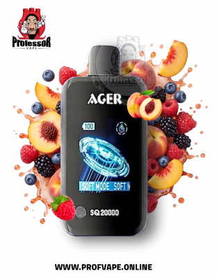 Ager Disposable (20000 puffs) Peach Berry