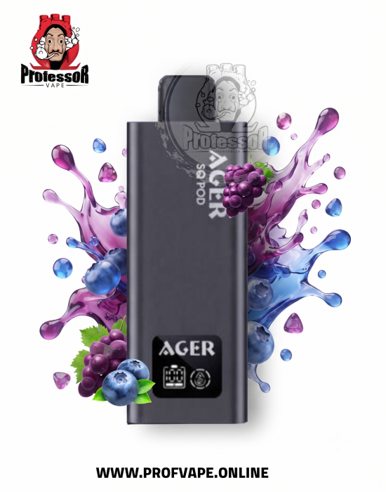 Ager SQ 16K عنب بلوبيري سحبة اجير SQ 16K عنب بلوبيري 16000 سحبة