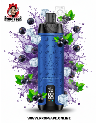 Al Fakher crown bar sound Disposable (12000 puffs) blackcurrant ice