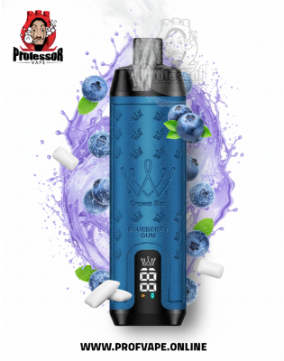 Al Fakher crown bar sound Disposable (12000 puffs) blueberry gum