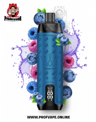 Al Fakher crown bar sound Disposable (12000 puffs) berry blue