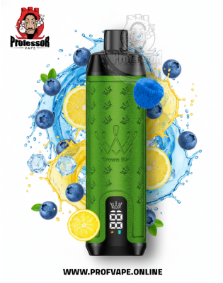 Al Fakher crown bar sound Disposable (12000 puffs) blue razz lemonade