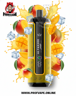 Al Fakher crown bar Disposable (15000 puffs) mango ice Al Fakher crown bar Disposable (15000 puffs) mango ice