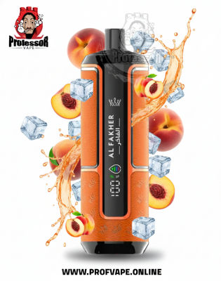 Al Fakher crown bar Disposable (15000 puffs) peach ice Al Fakher crown bar Disposable (15000 puffs) peach ice