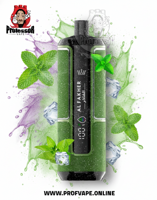 سحبة الفاخر كراون بار مانثول 15000