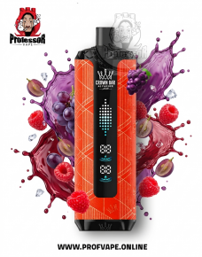 سحبة الفاخر كراون بار ميجا ماكس الجاهزة (40000 سحبة) عنب توت