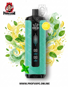 سحبة الفاخر كراون بار ميجا ماكس الجاهزة (40000 سحبة) ليمون نعناع