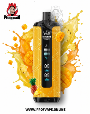 Al Fakher Crown Bar Megamax Disposable (40000 puffs) Mango Pineapple Al Fakher Crown Bar Megamax Disposable (40000 puffs) Mango Pineapple