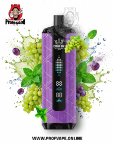 سحبة الفاخر كراون بار ميجا ماكس الجاهزة (40000 سحبة) عنب نعناع