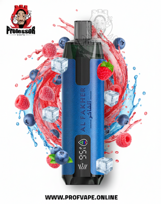 Al Fakher crown bar super max Disposable (6000 puffs) berry ice