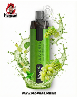 Al Fakher crown bar super max Disposable (6000 puffs) grape mint