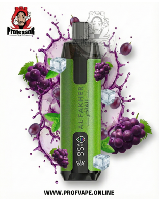 Al Fakher crown bar super max Disposable (6000 puffs) grape
