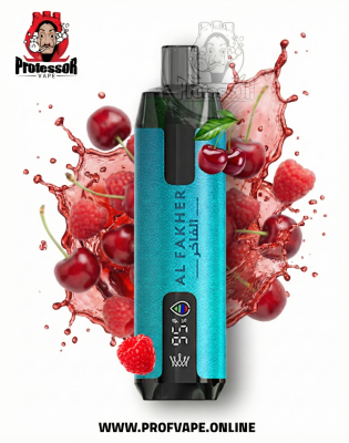 Al Fakher crown bar super max Disposable (6000 puffs) cherry fiesta Al Fakher crown bar super max Disposable (6000 puffs) cherry fiesta