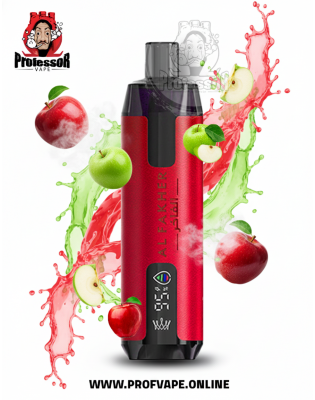 Al Fakher crown bar super max Disposable (6000 puffs) double apple