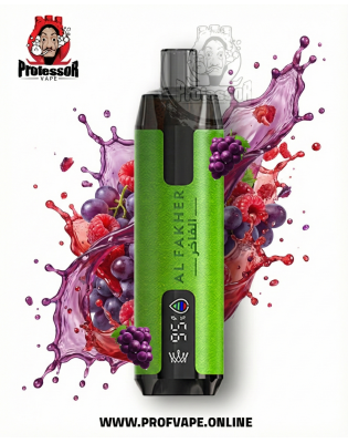 Al Fakher crown bar super max Disposable (6000 puffs) grape berry
