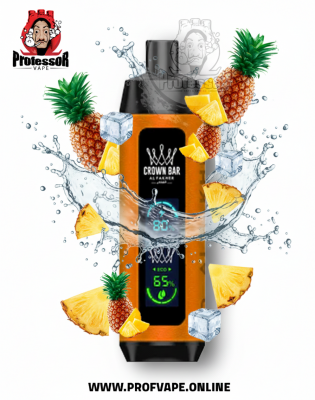 Al Fakher crown bar dual mode Disposable (8000 puffs) Pineapple ice