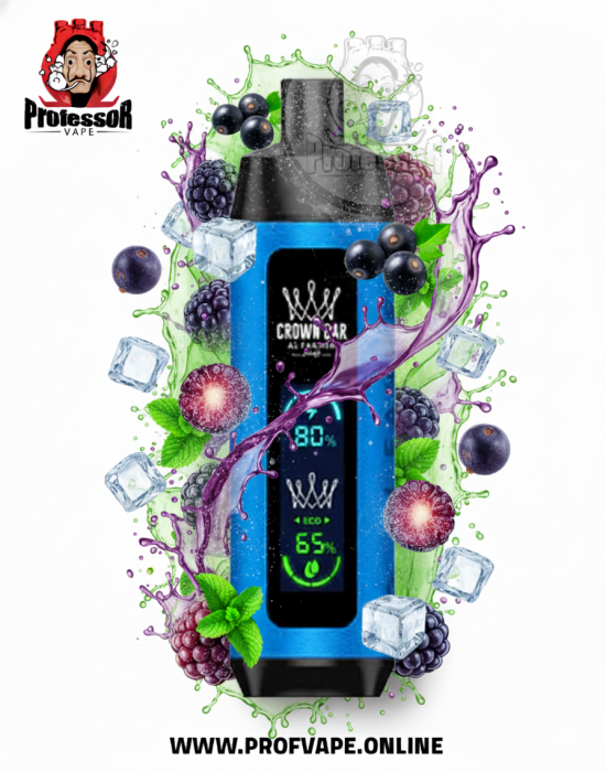 الفاخر كراون بار دول مود كشمش أسود نعناع 8000 سحبة الفاخر كراون بار دول مود 8000 كشمش أسود نعناع بشاشة عرض وسطية