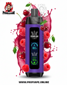 Al Fakher crown bar dual mode Disposable (8000 puffs) cherry feista Al Fakher crown bar dual mode Disposable (8000 puffs) cherry feista