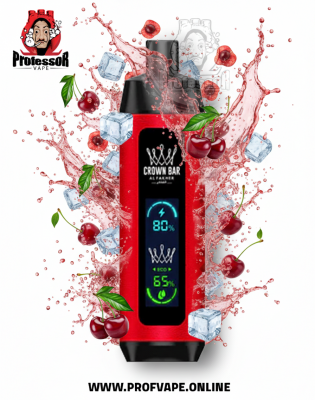 Al Fakher crown bar dual mode Disposable (8000 puffs) cherry ice