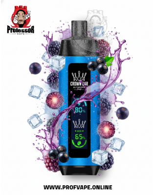 سحبة الفاخر كراون بار دول مود الجاهزة (8000 سحبة) كشمش اسود ايس