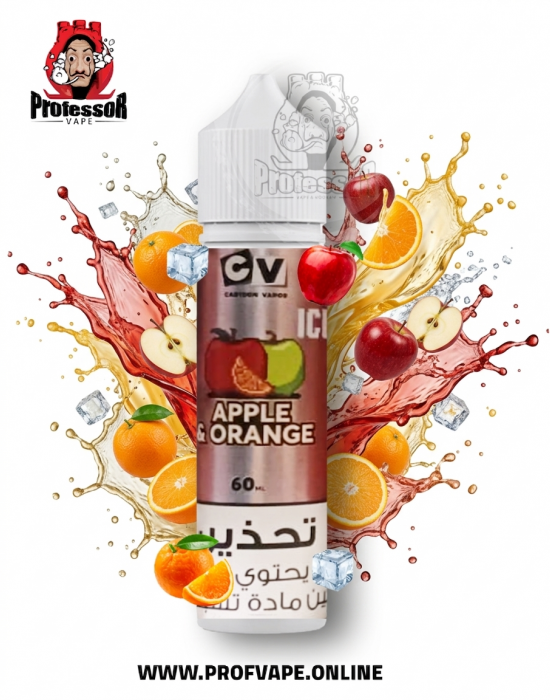 CV Apple Orange Ice 60ml CV Apple Orange Ice 60ml freebase e-liquid