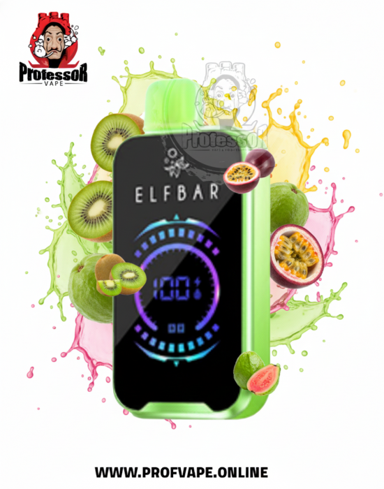 سحبة الف بار كيوي باشن فروت جوافة 18000 50mg سحبة الف بار 18000 كيوي باشن فروت جوافة 50mg بشاشة عرض