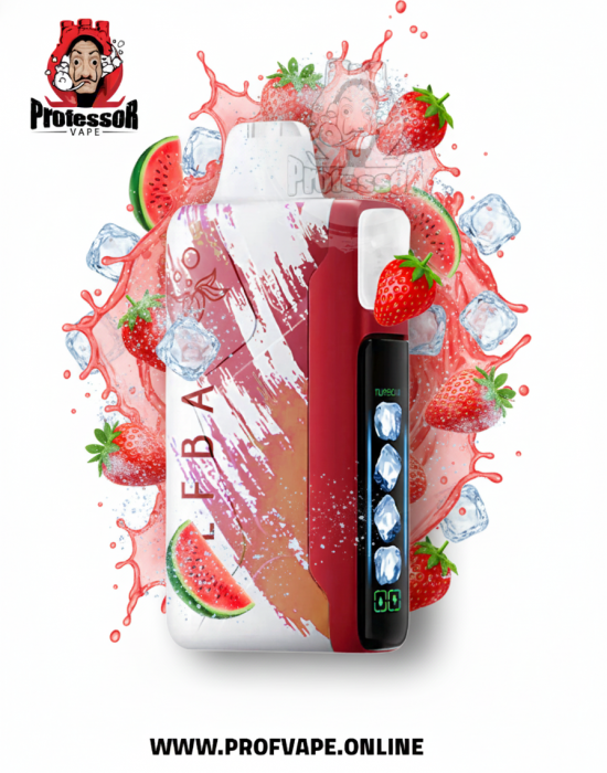 سحبة الف بار آيس كينج بطيخ فراولة 30000 سحبة الف بار آيس كينج 30000 بطيخ فراولة 20mg و50mg بشاشة جانبية