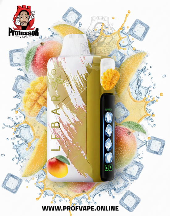 سحبة الف بار آيس كينج دبل مانجو 30000 سحبة الف بار آيس كينج 30000 دبل مانجو 20mg و50mg بشاشة جانبية