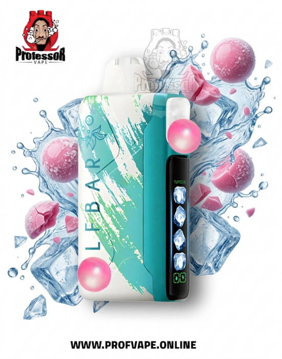 سحبة الف بار آيس كينج 30000 علكة 20mg و50mg بشاشة جانبية