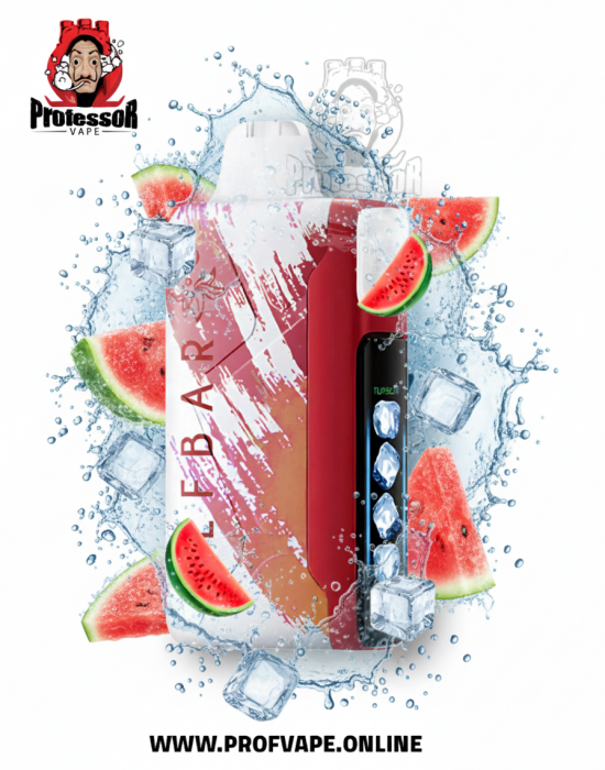 سحبة الف بار آيس كينج 30000 بطيخ آيس 20mg و50mg بشاشة جانبية