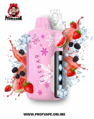 Elf Bar ice King Pro Disposable (40000 puffs) Strawberry Watermelon ice