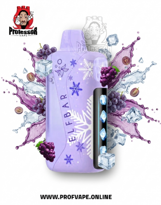 Elf Bar ice King Pro Disposable (40000 puffs) Grape ice Elf Bar ice King Pro Disposable (40000 puffs) Grape ice
