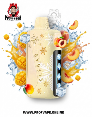 Elf Bar ice King Pro Disposable (40000 puffs) Peach Mango ice Elf Bar ice King Pro Disposable (40000 puffs) Peach Mango ice