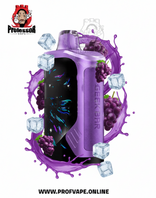  Geek bar Pulser Disposable (40000 puffs) Grape ice