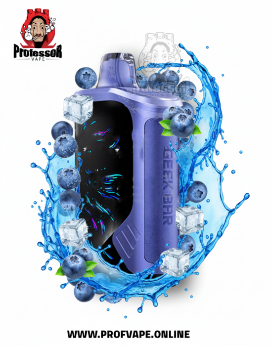 Geek Bar Pulser Blueberry Ice سحبة جيك بار Pulser بلوبيري آيس