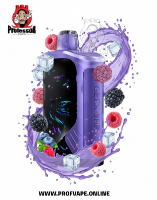  Geek bar Pulser Disposable (40000 puffs) Mixed Berry ice