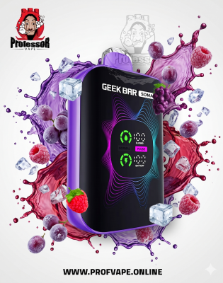 Geek Bar Somax Disposable (80000 puffs) Grape Raspberry ice