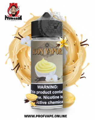 نكهة فانيلا كاسترد - ايكون فيبور فانيلا كاسترد 100مل