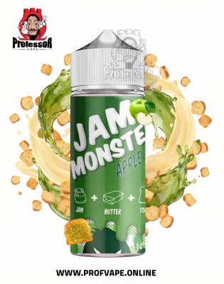 Jam Monster apple 100ml 3mg Jam Monster apple 100ml 3mg