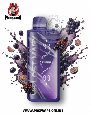 Lost Mary Turbo Disposable ( 35000 puffs ) Black grape