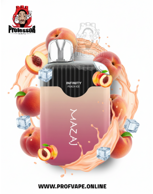 سحبة مزاج انفنتي الجاهزة نكهة خوخ ايس (4500 سحبة)